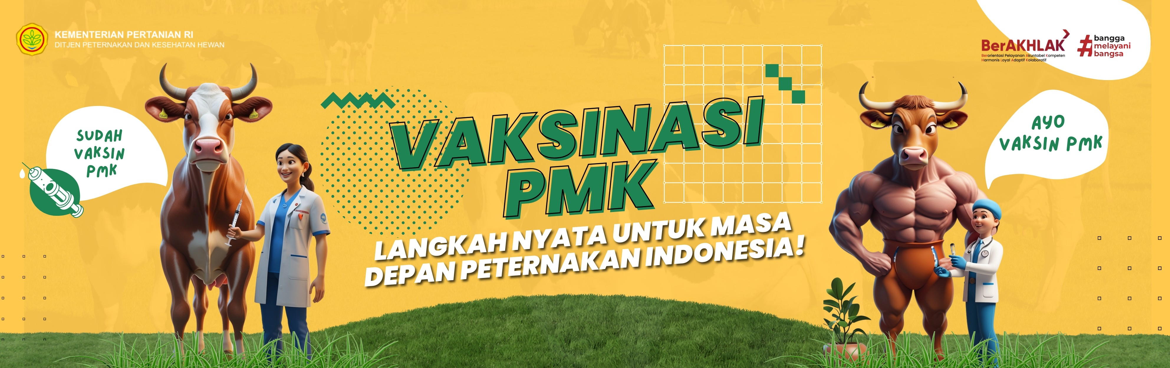 Vaksinasi PMK - Langkah Nyata untuk Masa Depan Peternakan Indonesia